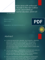 What Should Be Done With Antisocial Personality Disorder