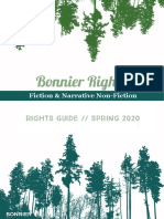 Bonnier Rights - Rights Guide Spring 2020 - Fiction and Narrative Nonfiction - ENG