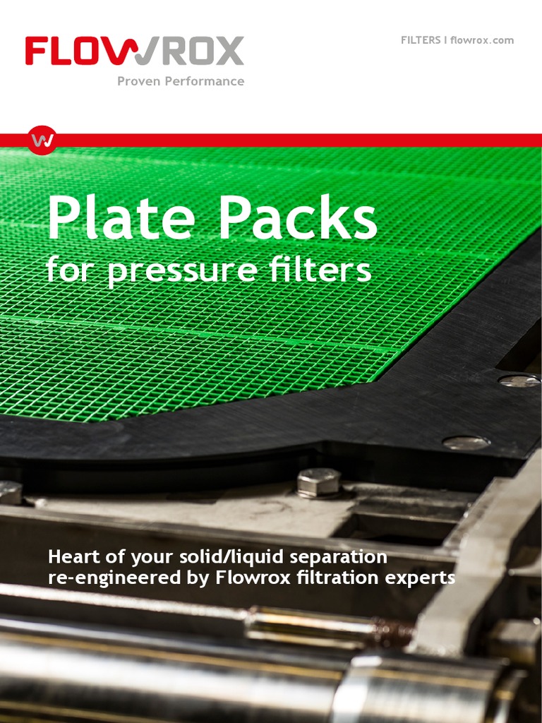 Flowrox Filter Platepack Brochure Web | PDF