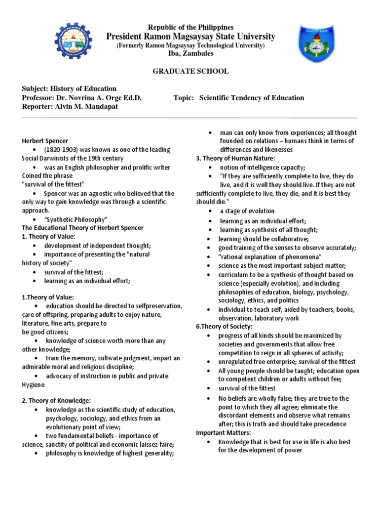 History of Education PDF