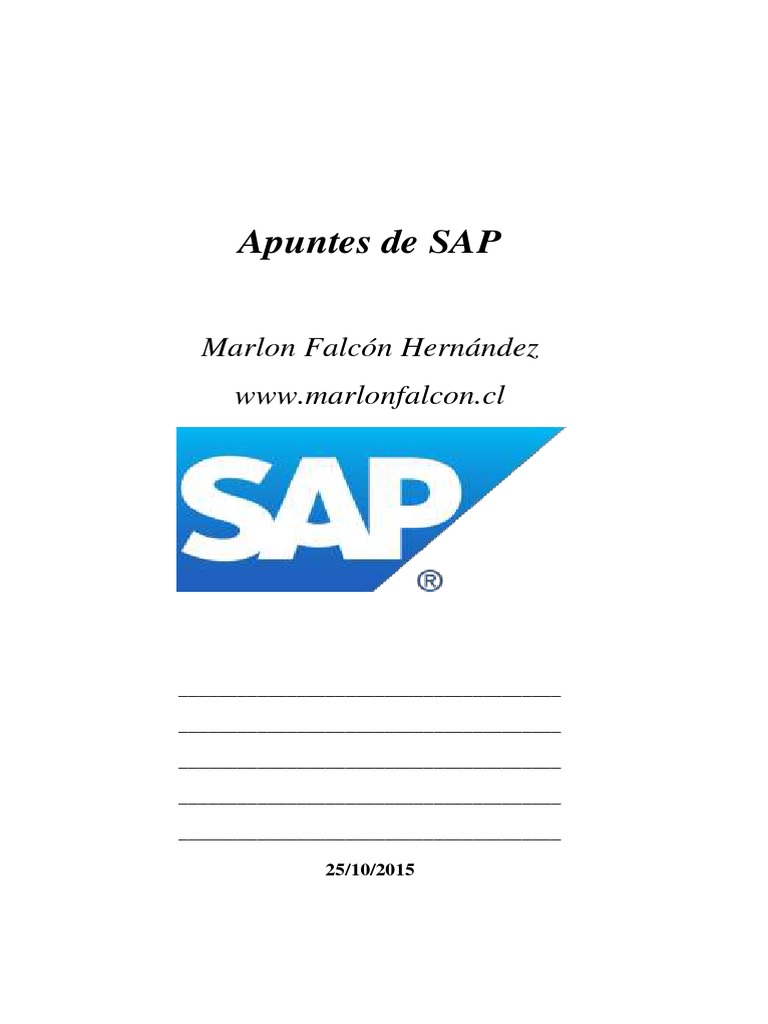 Descargar Tutorial de Sap Erp PDF | PDF