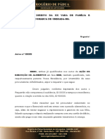 Manifestação e Prosseguimento Do Feito - EXECUÇÃO de ALIMENTOS