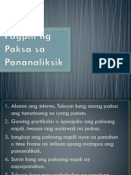 Pagpili NG Paksa Sa Pananaliksik