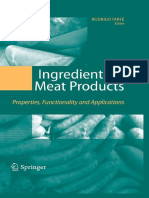 Ingredients in Meat Products - Properties, Functionality and Applications PDF