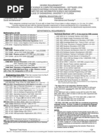 UWO Software Engineering Course Structure | PDF | Engineering | Computing