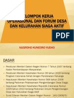 Pokja Forum Desa Siaga