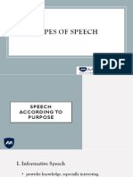 04 Types of Speech