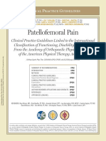 Willy2019 Patellofemoral Pain Guidelines