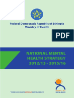 Ethiopia National Mental Health Strategy 2012 1 PDF