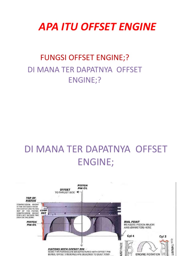 Fungsi dan Manfaat Offset Engine | PDF | Teknologi & Rekayasa