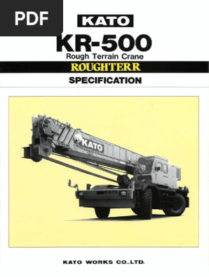 KATO KR500 - 50 Ton | PDF