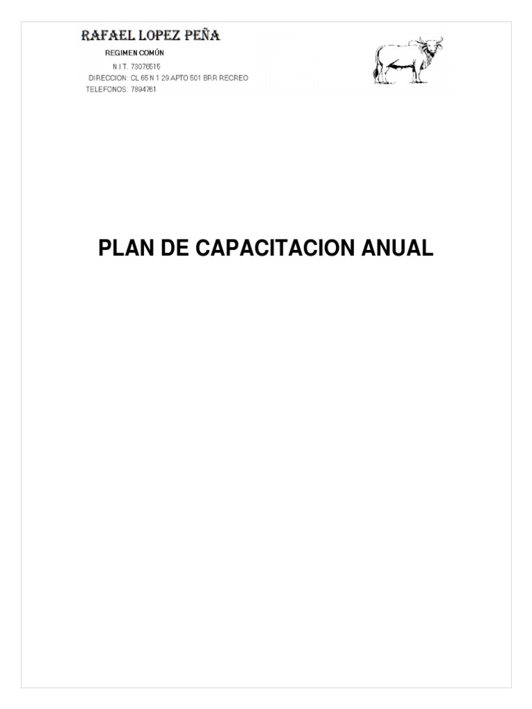 Procedimiento Plan de Capacitaciones SST | PDF | Crecimiento personal y ...