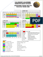 Kalender Akademik TGL Genap 2019-2020