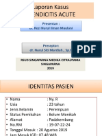 Laporan kasus Appendicitis akut.pptx