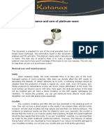 Maintenance and care of Platinumware.pdf
