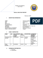 Case Study For Discernment Sample