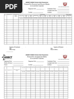 Format-Practical and Project Marks