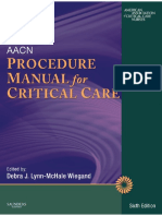 Procedure Manual For Critical Care