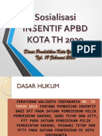 Materi Sosis Insentif Apbd Kota 2020