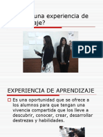 Experiencia de Aprendizaje PDF