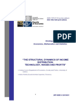 COVERI y PIANTA 2019 - The Structural Dynamics of Income Distribution Technology, Wages and Profits