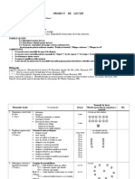 Plan de Lectie - Educatie Fizica CL III