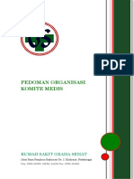 Pedoman Organisasi Komite Medis