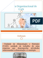 Estrutura organizacional de UAN