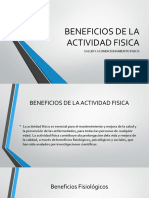 BENEFICIOS DE LA ACTIVIDAD FISICA