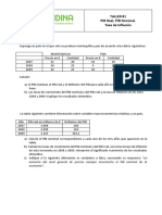 PIB Real, Nominal y Tasa de Inflación