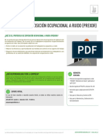 Protocolos Ministerio de - Salud Protocolo de Exposicion Al Ruido Prexor PDF