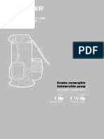 Manual Bomba Truper Sumergible PDF
