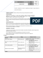 P-OP-002 PROCEDIMIENTO DE CALICATAS New PDF