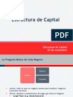 Clase 26 - 3 de noviembre - Estructura de Capital