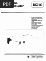 Redifon MCU100 Antenna Coupler