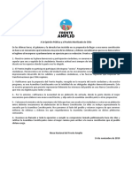 Declaracion Publica FA Sobre Asamblea Constituyente PDF