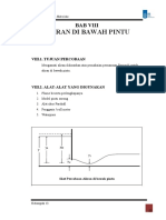 Aliran Di Bawah Pintu