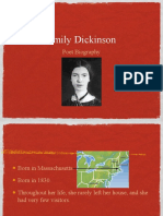 Dickinson's Life