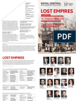 Lost Empires Adapted for the Stage