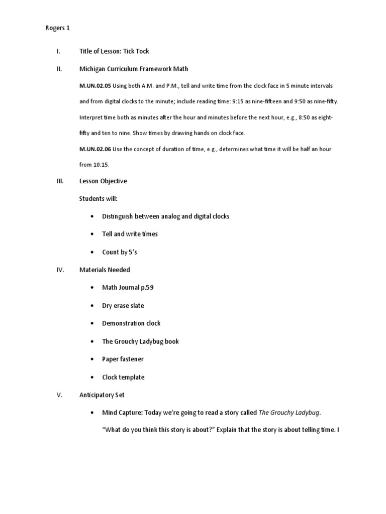 Teaching Time with Analog and Digital Clocks | PDF | Clock | Time