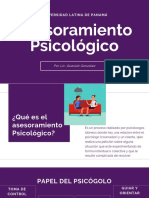 Asesoramiento Psicológico