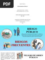 TIPOS DE RIESGO PÚBLICO