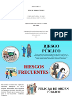 Tipos de Riesgo Público