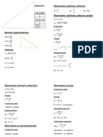 Formulario Fisica Fundamental