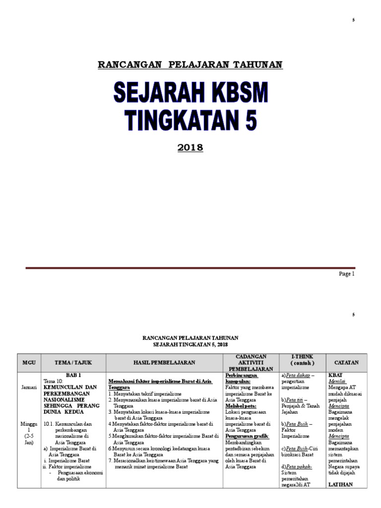 Rpt Sej T5 2017 Pdf