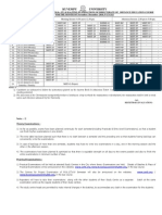 Revised Time Table Nov 2010