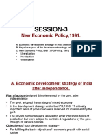 SESSION-3( New Economic Policy)