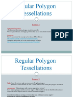 Regular Polygon Tessellations: Lesson 2