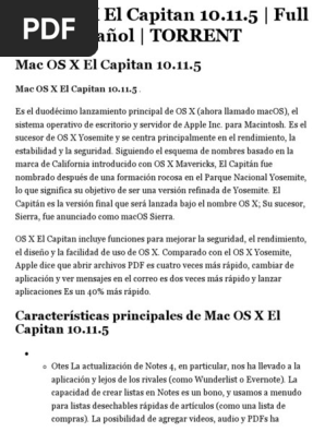 Mac os el capitan vs sierra