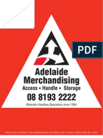 Adelaide Merchandising Catalogue